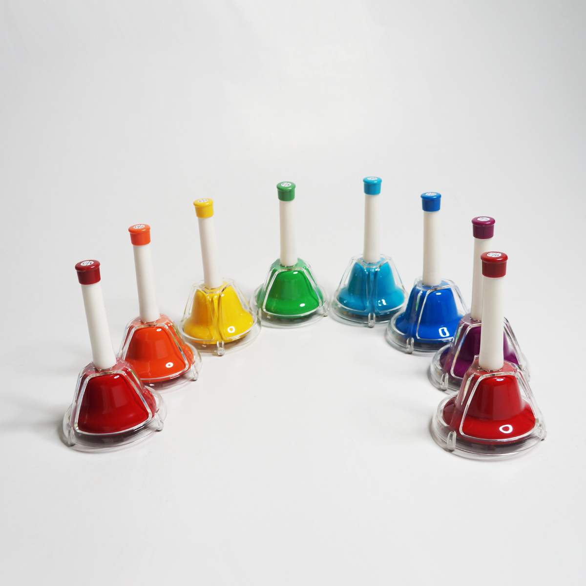 Lazer P-698 Colorful Rainbow Handbell Set – Lazer Music