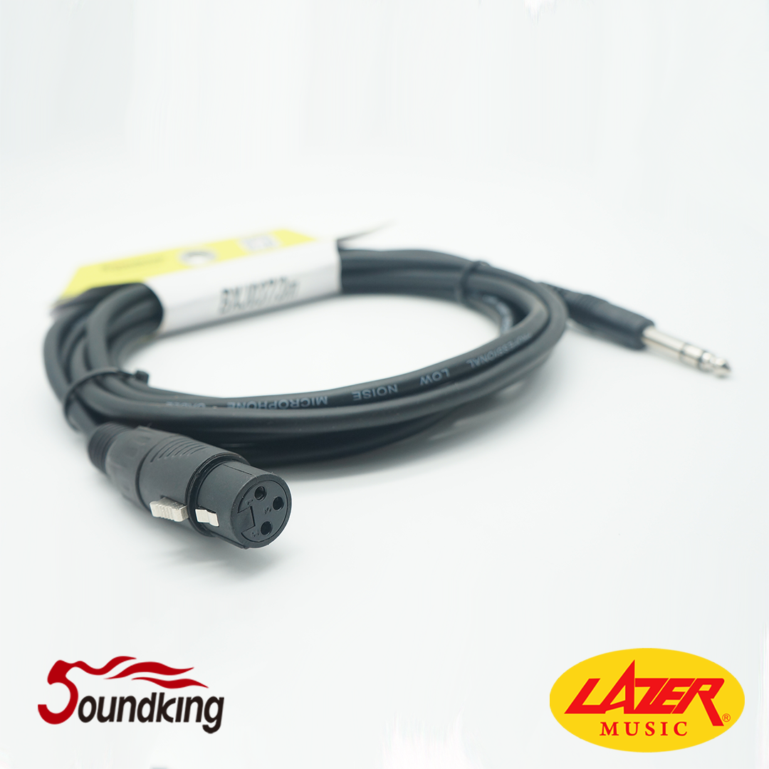Soundking BXJ037 Female XLR to TRS Microphone Cable