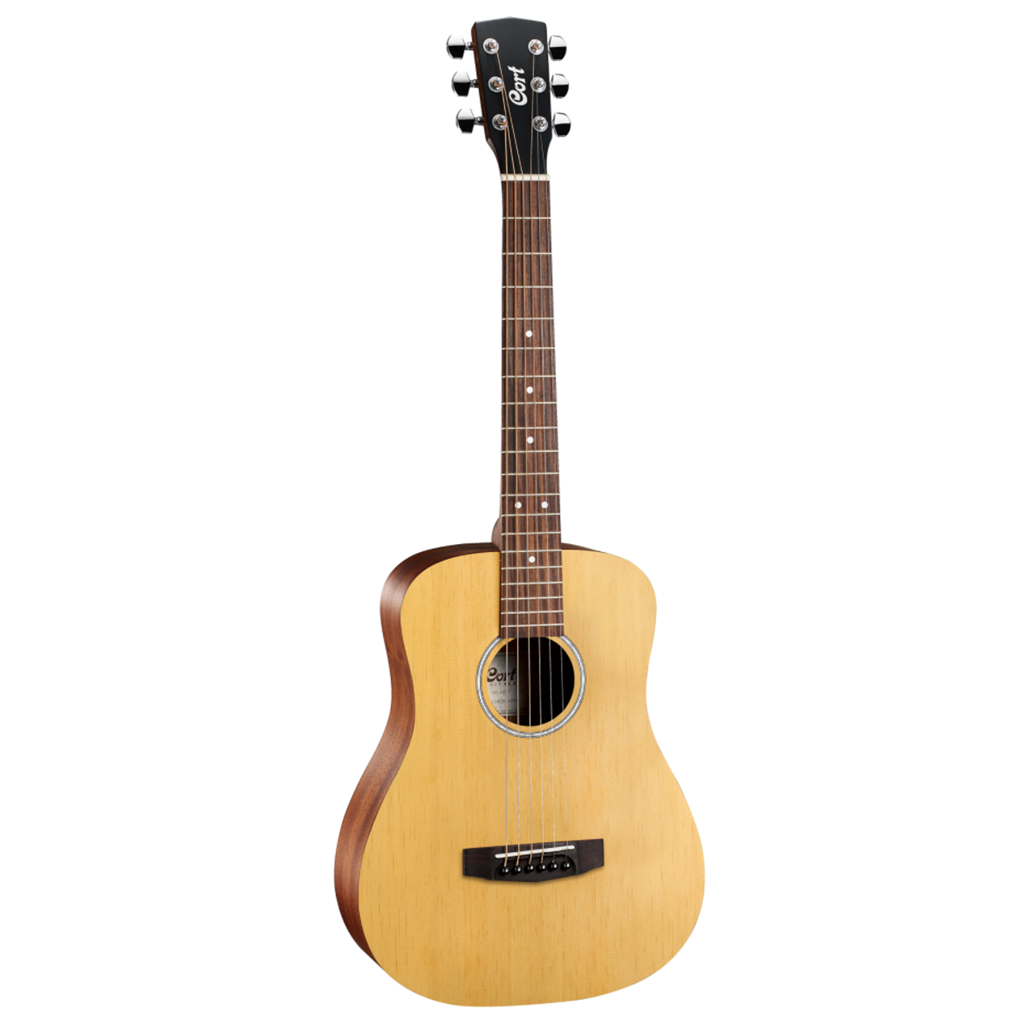 Cort AD MINI OP Dreadnought Acoustic Guitar 3 4 Scale With Bag