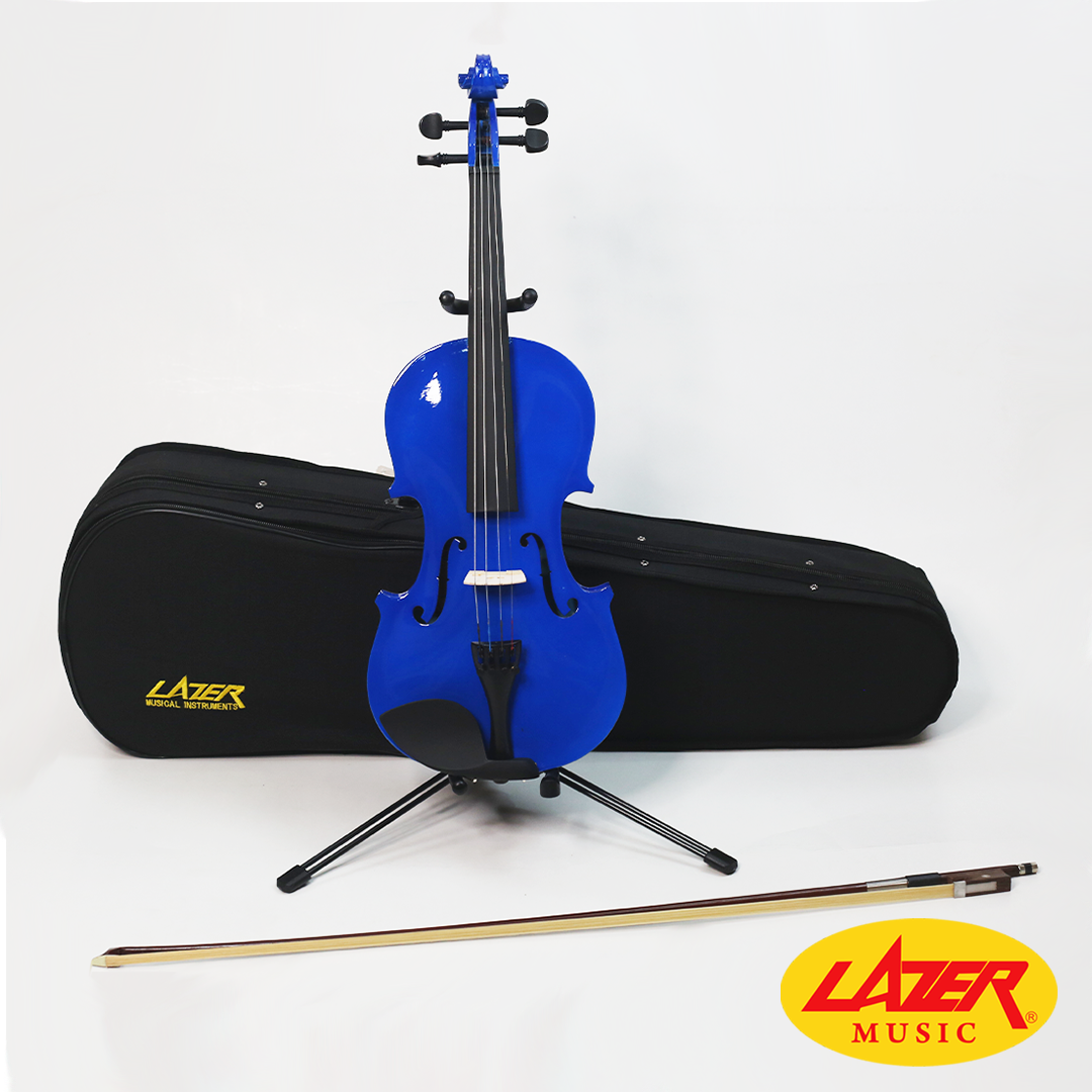 Lazer 3115FL Violin with Colored Design