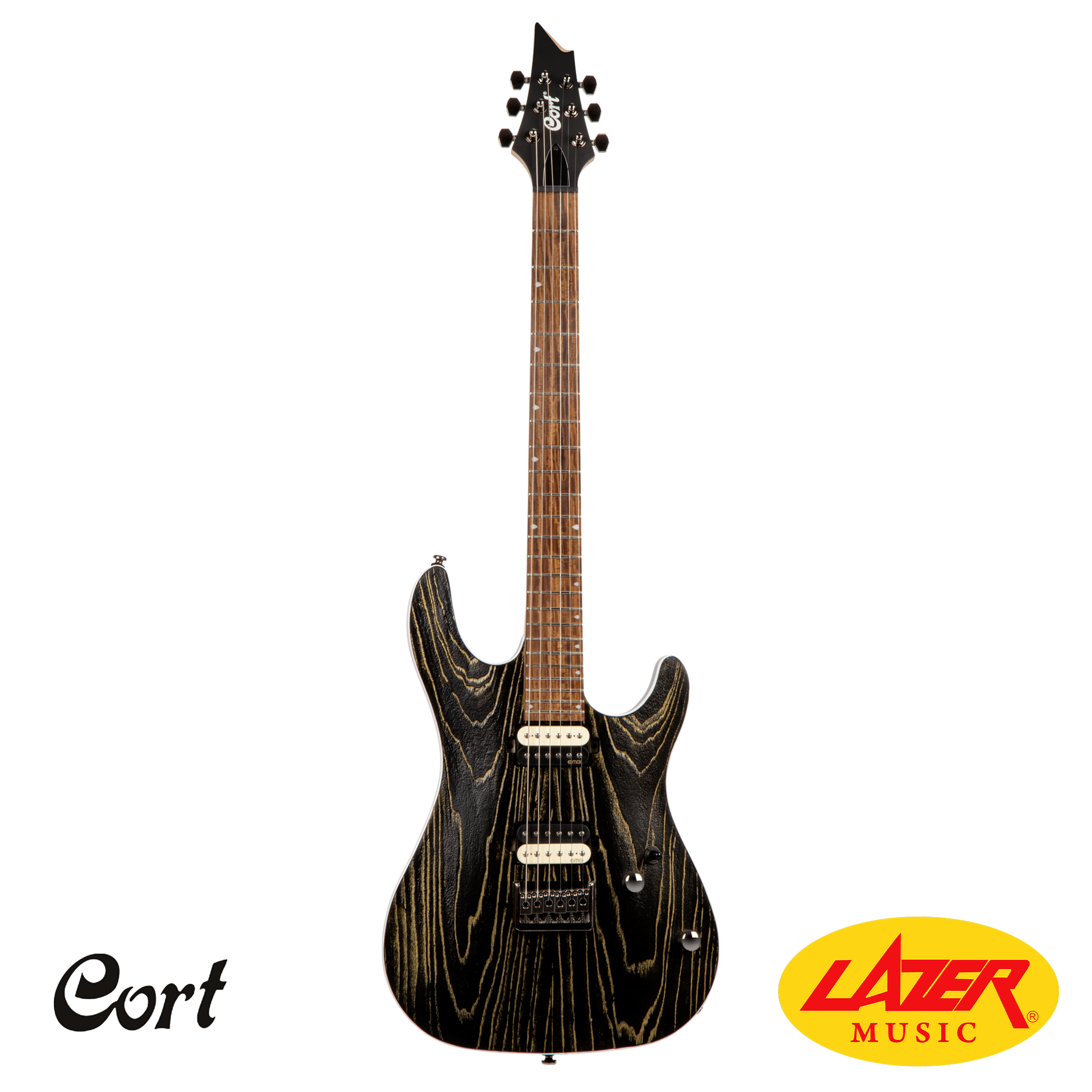 Cort KX300 Etched-EBR Electric Gutar With Bag