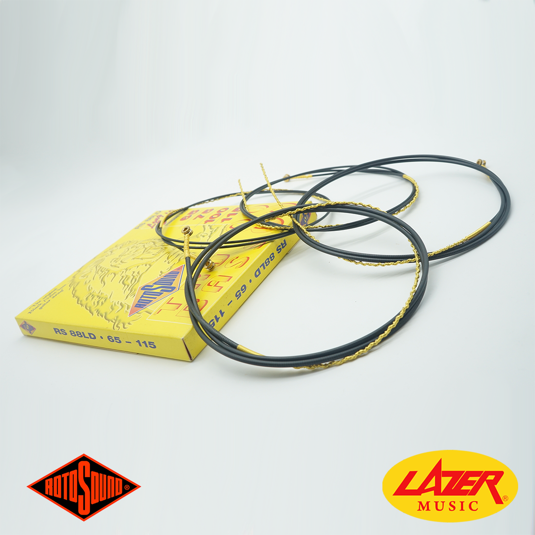 Tapewound Rotosound Tru Bass 88 Nylon Tapewound Standard Bass Guitar Strings