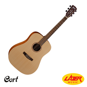 Cort EARTH-GRAND-OP Earth Series Dreadnought Solid Top Acoustic Guitar With Bag