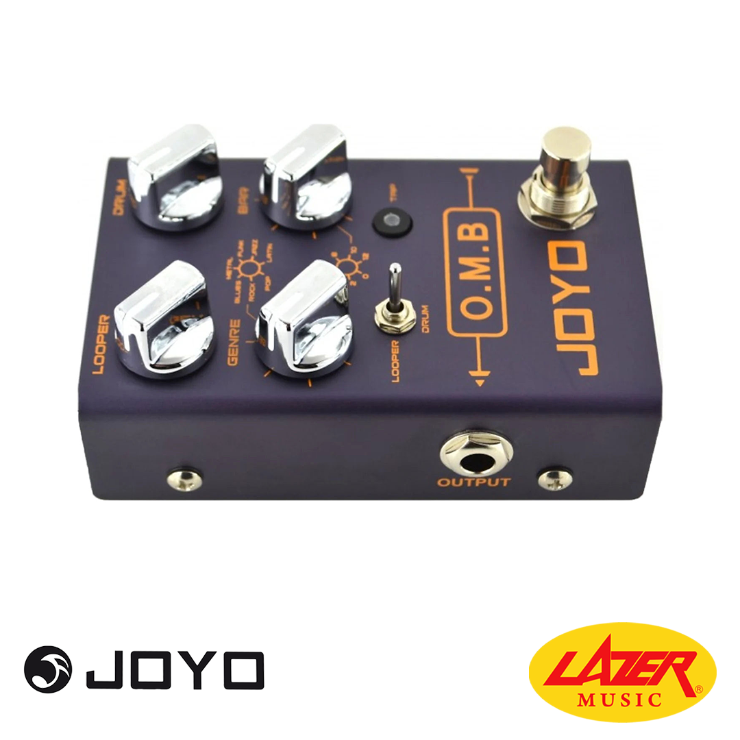 JOYO Pédale Looper & Drum Machine R-06 O.M.B - Enregistrement Cycle, Batterie & Effets Guitare Électrique
