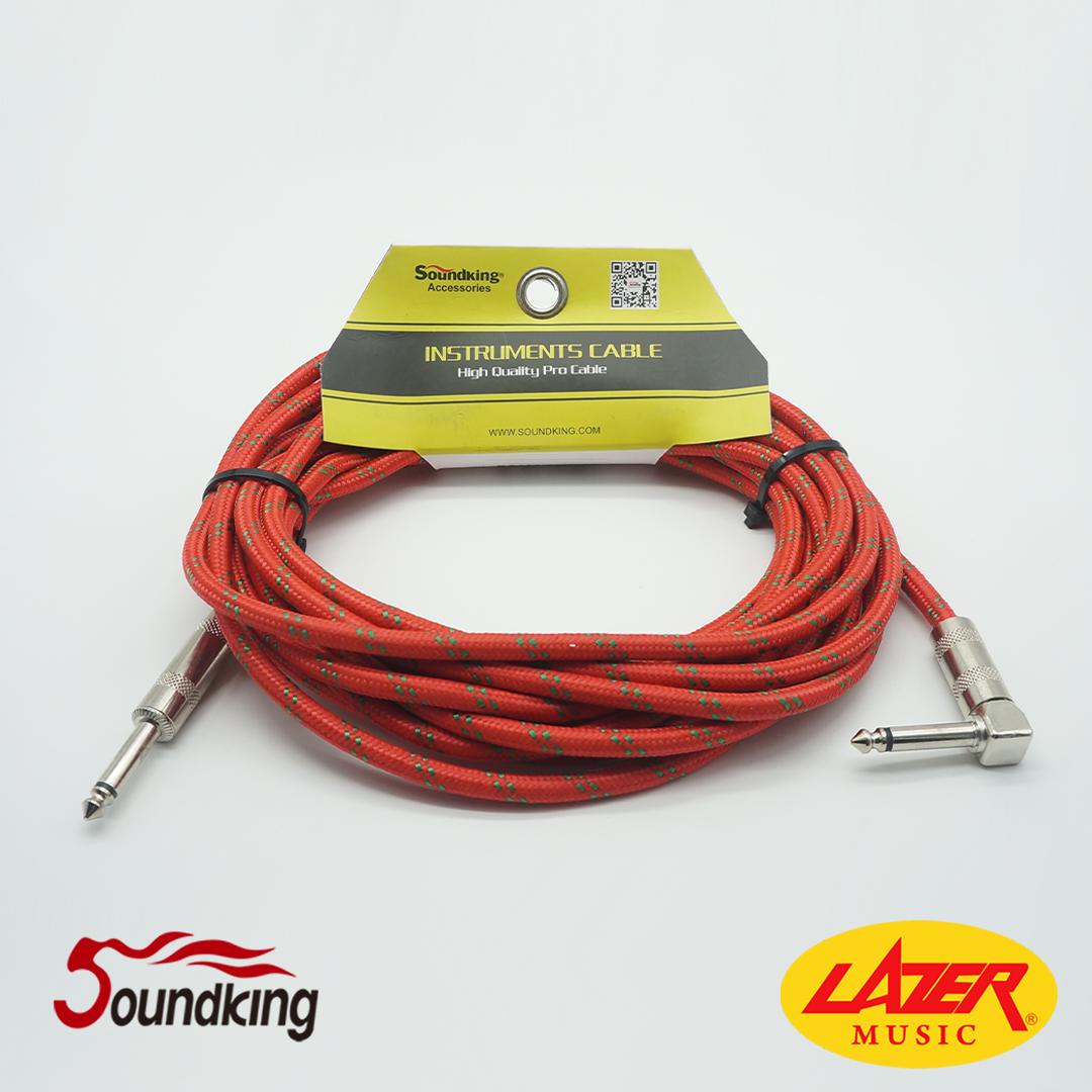 Soundking BC302 TS to Angle TS Instrument Cable