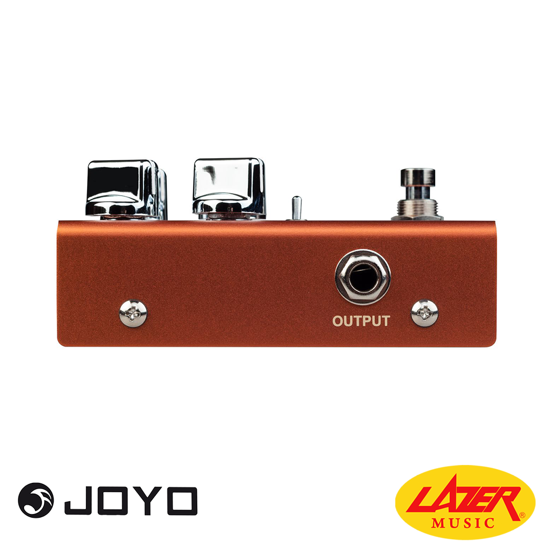 JOYO R04 Zip Amp Overdrive Compression Guitar Effect Pedal Lazer Music