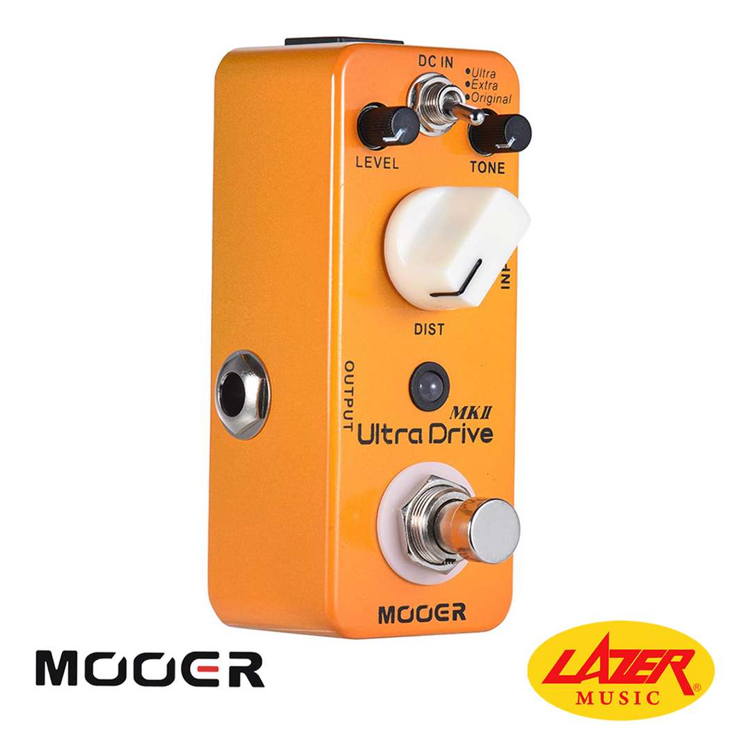 Mooer ULTRA DRIVEMKII Ultra Drive MKII Distortion Micro Guitar Effects Pedal