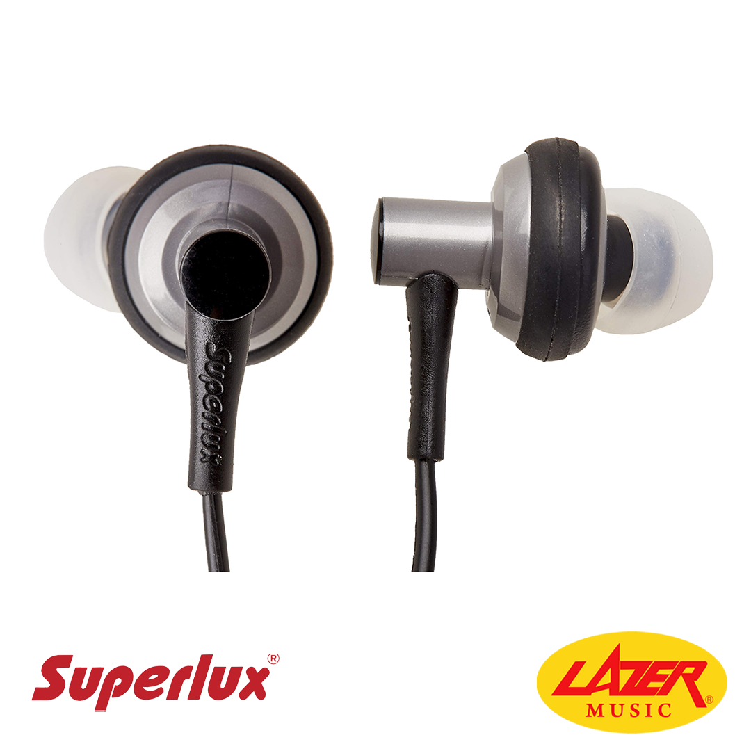 Superlux HD381B In-ear Monitor Clarity Earphones