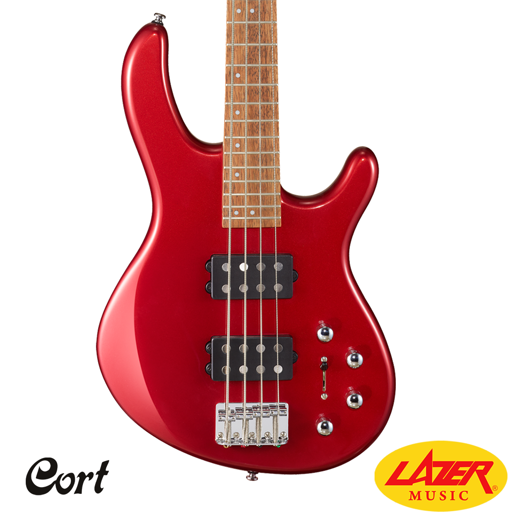 Cort Action HH4 Bass Guitar (Red)
