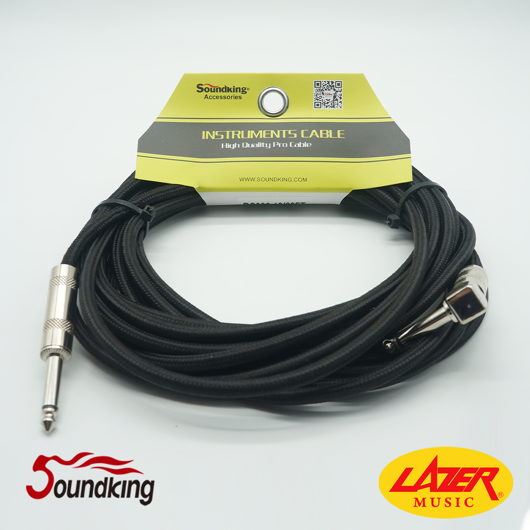Soundking BC302 TS to Angle TS Instrument Cable