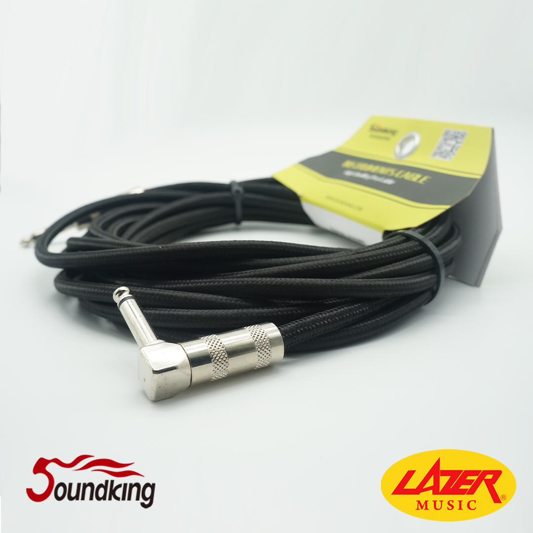Soundking BC302 TS to Angle TS Instrument Cable