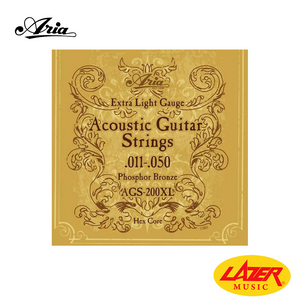 Aria AGS-200XL Acoustic Guitar Strings 0.011-0.50