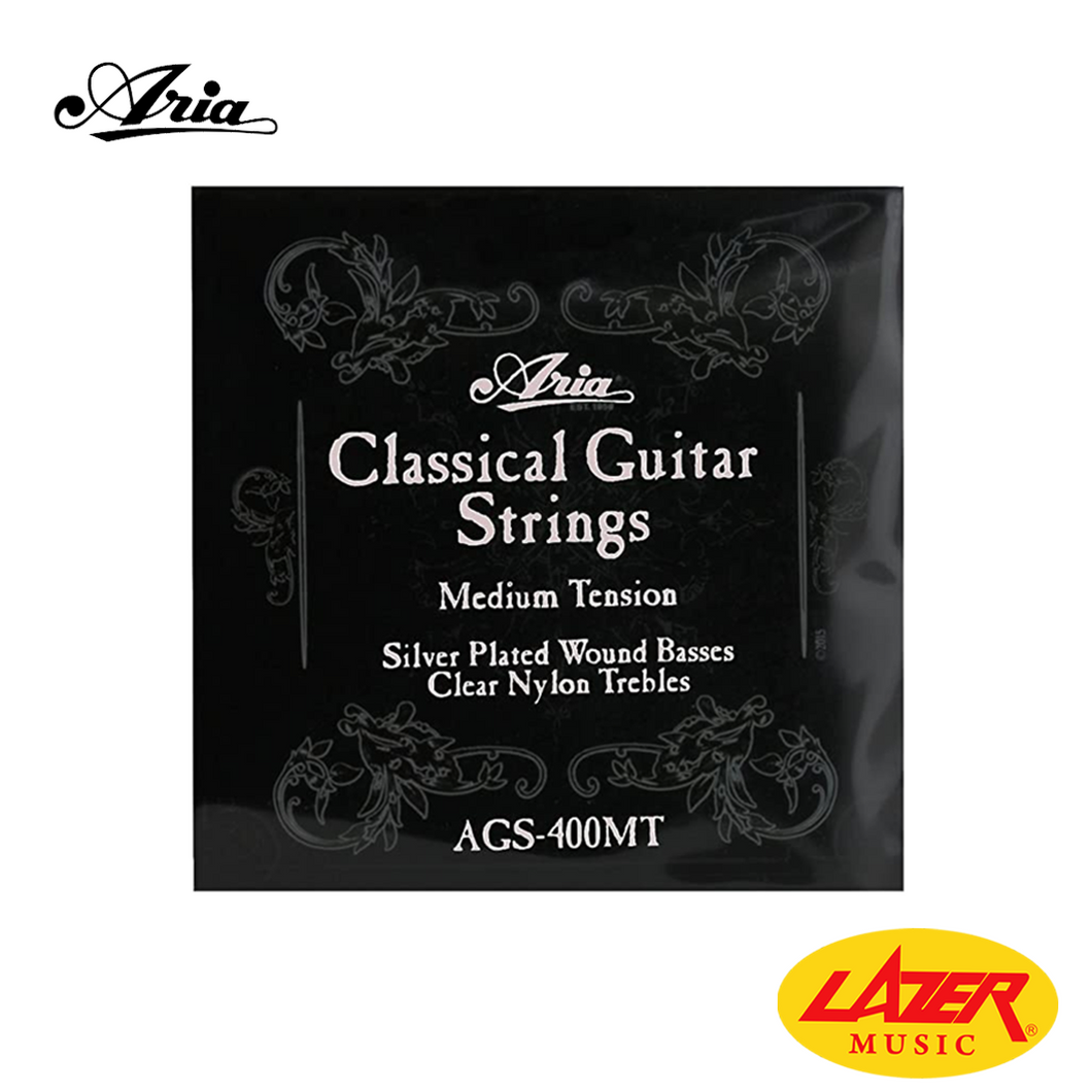 Aria AGS-400MT Classical Guitar Strings Medium Tension