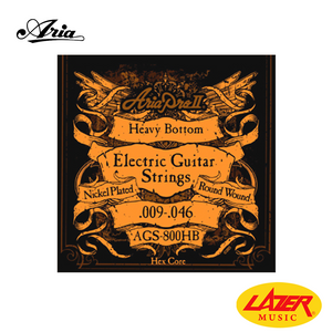 Aria AGS-800HB Electric Guitar String Heavy Bottom .009-.046