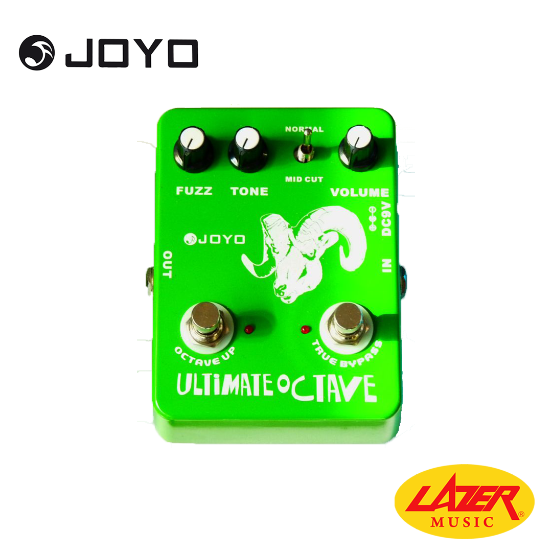 JOYO JF-12 Ultimate Fuzz and Octave Guitar Effect Pedal
