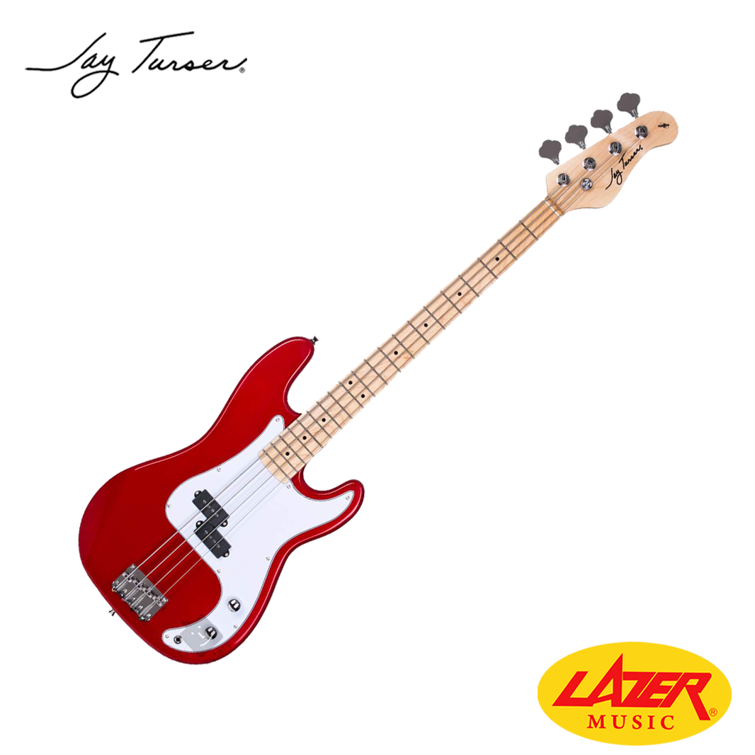 Jay Turser JTB-400M-CAR Maple Neck Maple Precision Bass Guitar