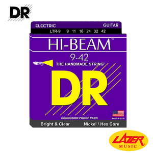 DR LTR-942 Hi-Beam Nickel Plated Electric Guitar Strings - G 9-42