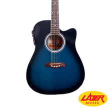 Load image into Gallery viewer, Oscar Schmidt OP45CEPK Acoustic Guitar With Cutaway and EQ

