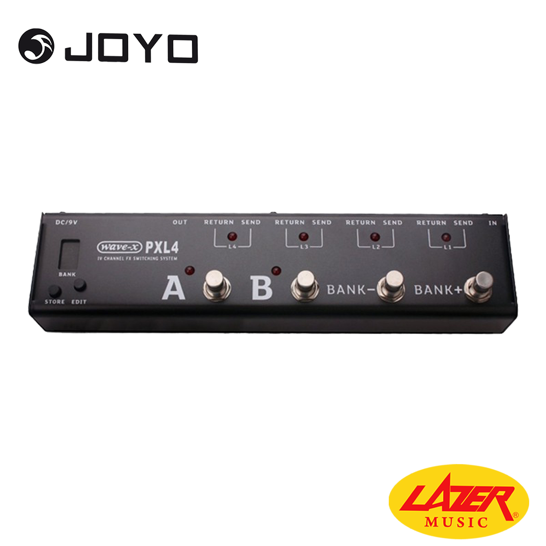 JOYO PXL-4 Effect Pedal Loop Controller (Black)