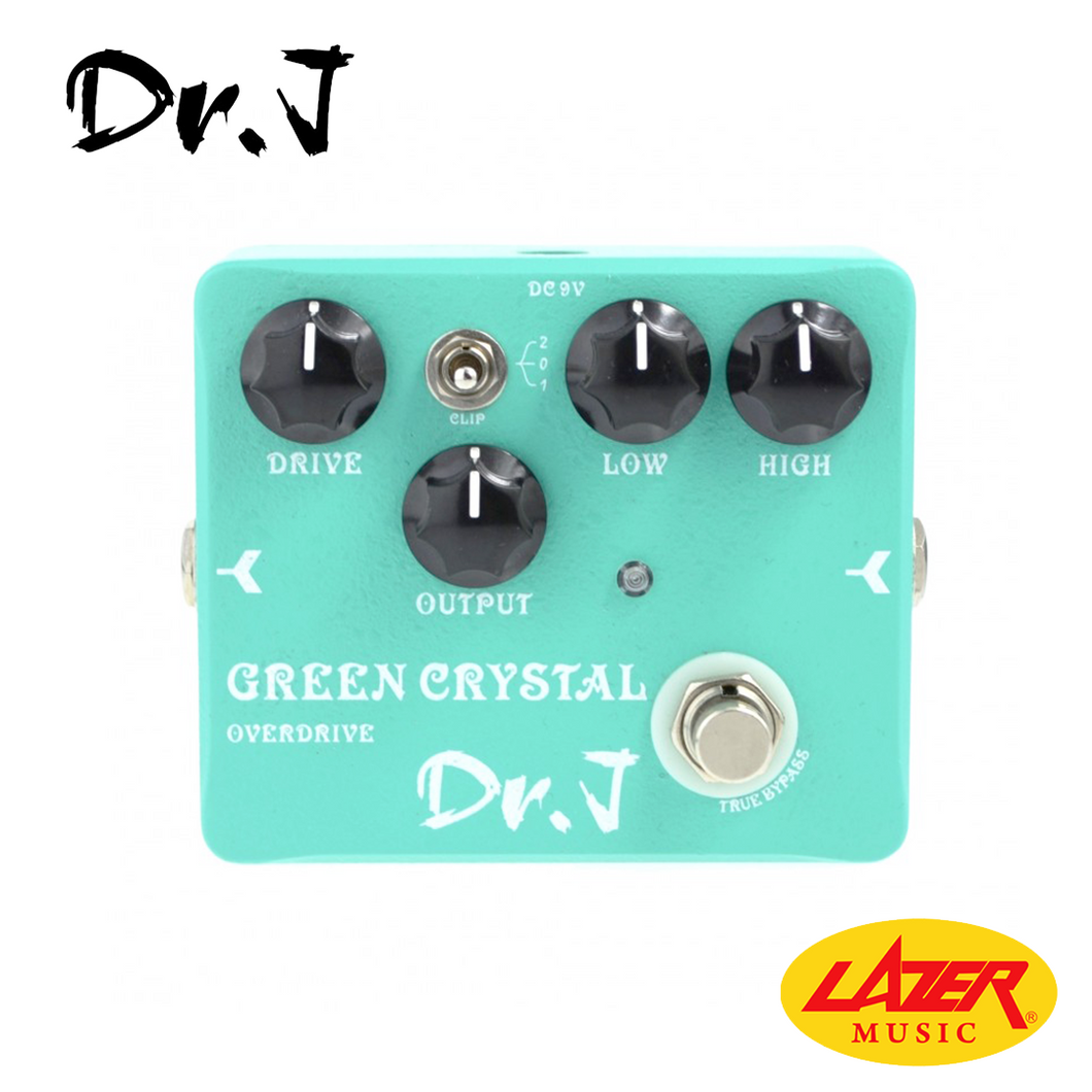 Dr.J D50 Crystal Green Overdrive Guitar Effects Pedal