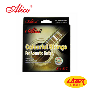 Alice AW435C Multicolor 11-52 Acoustic Guitar Strings