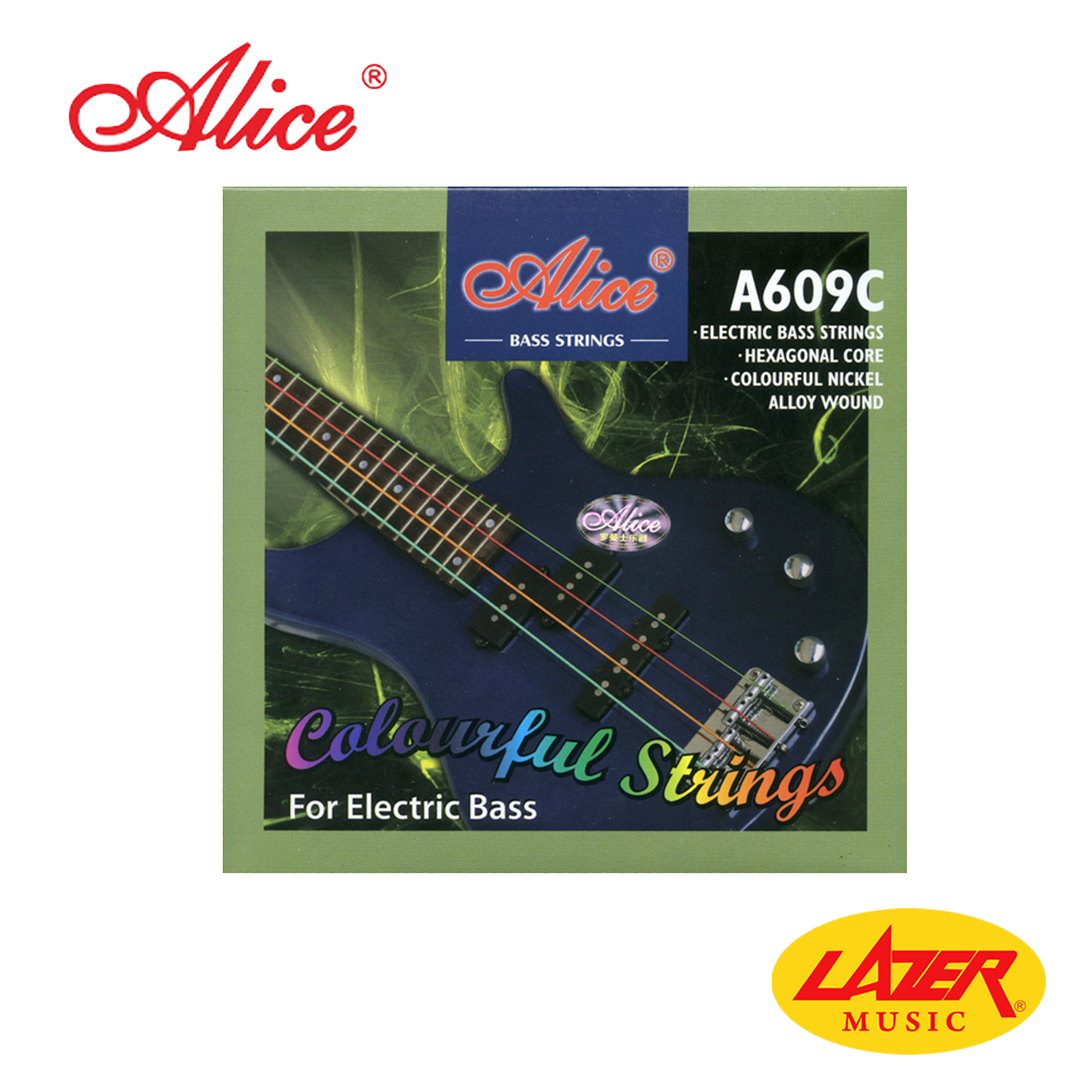 Alice A609C Multicolor 40-95 Bass Guitar Strings