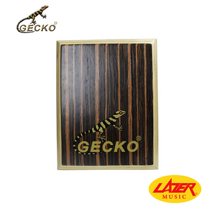 GECKO PAD-1 Birch and Veined Ebony Portable Cajon Drum