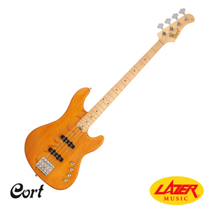 Cort GB74JJ Swamp Ash Body Hard Maple Neck Jazz Bass With Bag