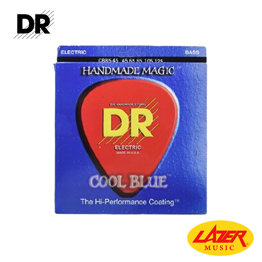 DR Strings CBB5 45125 Cool Blue 45 125 Bass Guitar Strings