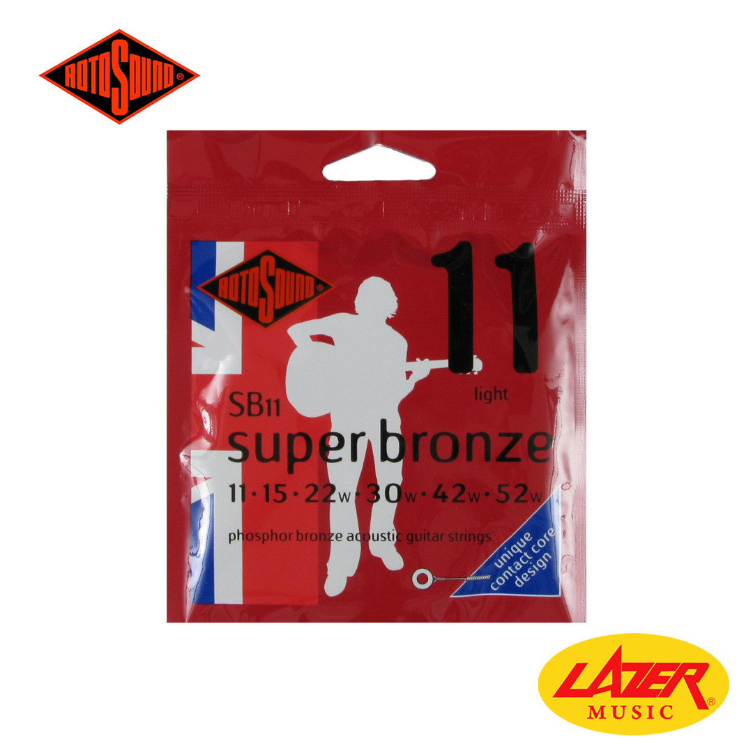 Rotosound Super Bronze Acoustic Light Guitar Strings