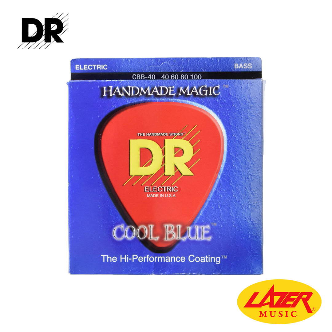 DR Strings CBB-40100 Cool Blue 40-100 Bass Guitar Strings
